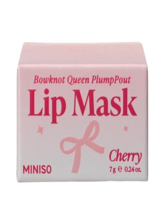 Miniso Bowknot Queen PlumpPout Lip Mask(Cherry)